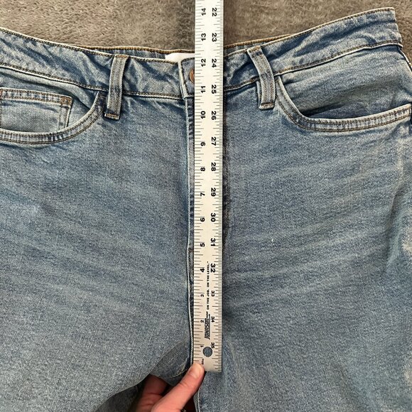 Hudson Wide Leg Jeans size 29 Jolene High Rise Risque Wash - Picture 8 of 11